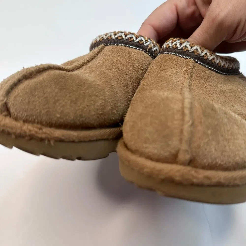 UGG Tasman Brown Slip Ons